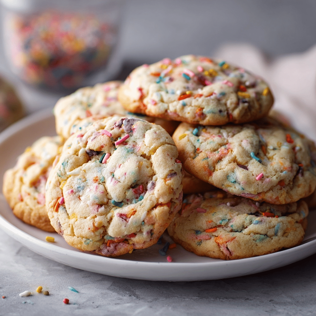Funfetti Cookies: The Easiest Cake Mix Cookie Recipe