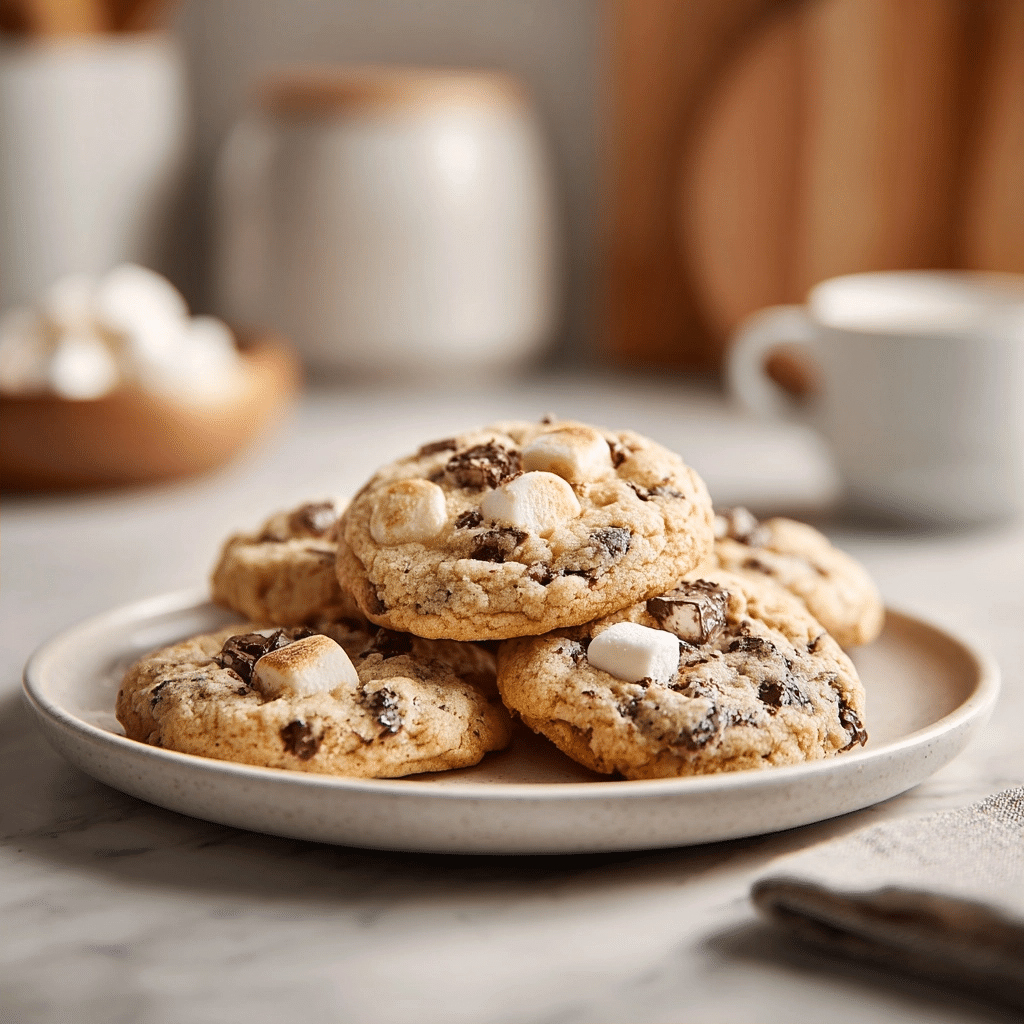 S’mores Cookies: The Ultimate Gooey Chocolate Chip Marshmallow Recipe