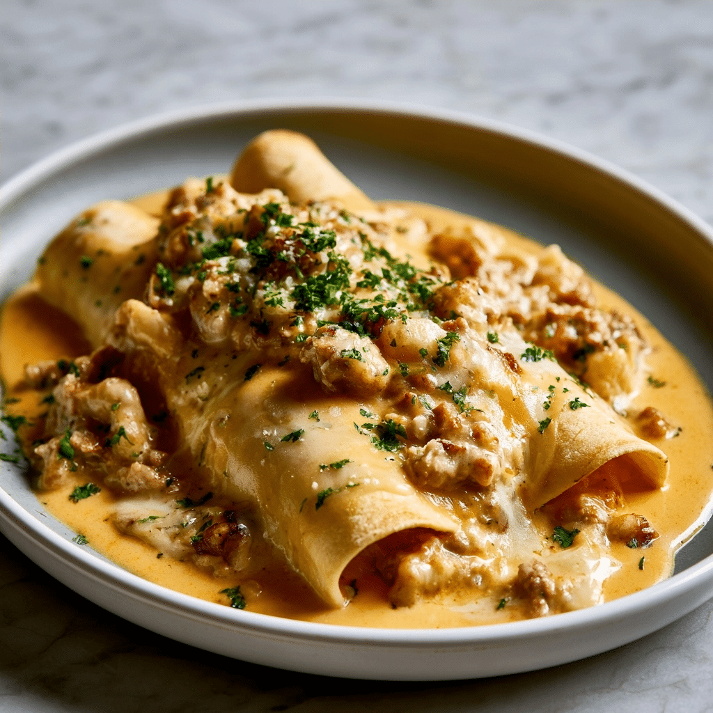 Delicious Enchiladas with Sausage Gravy: A Hearty Recipe