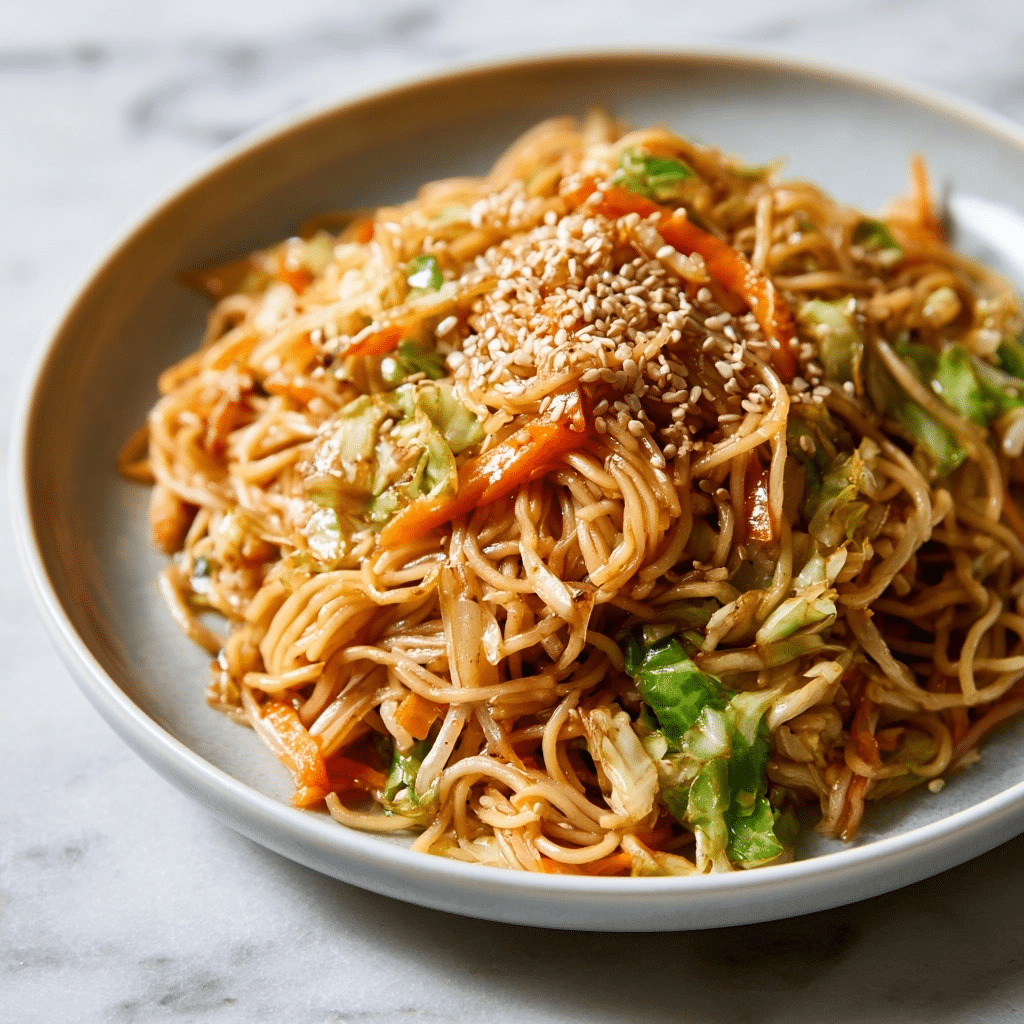 Perfect Japanese Yakisoba with Cabbage & Carrots: Easy Guide