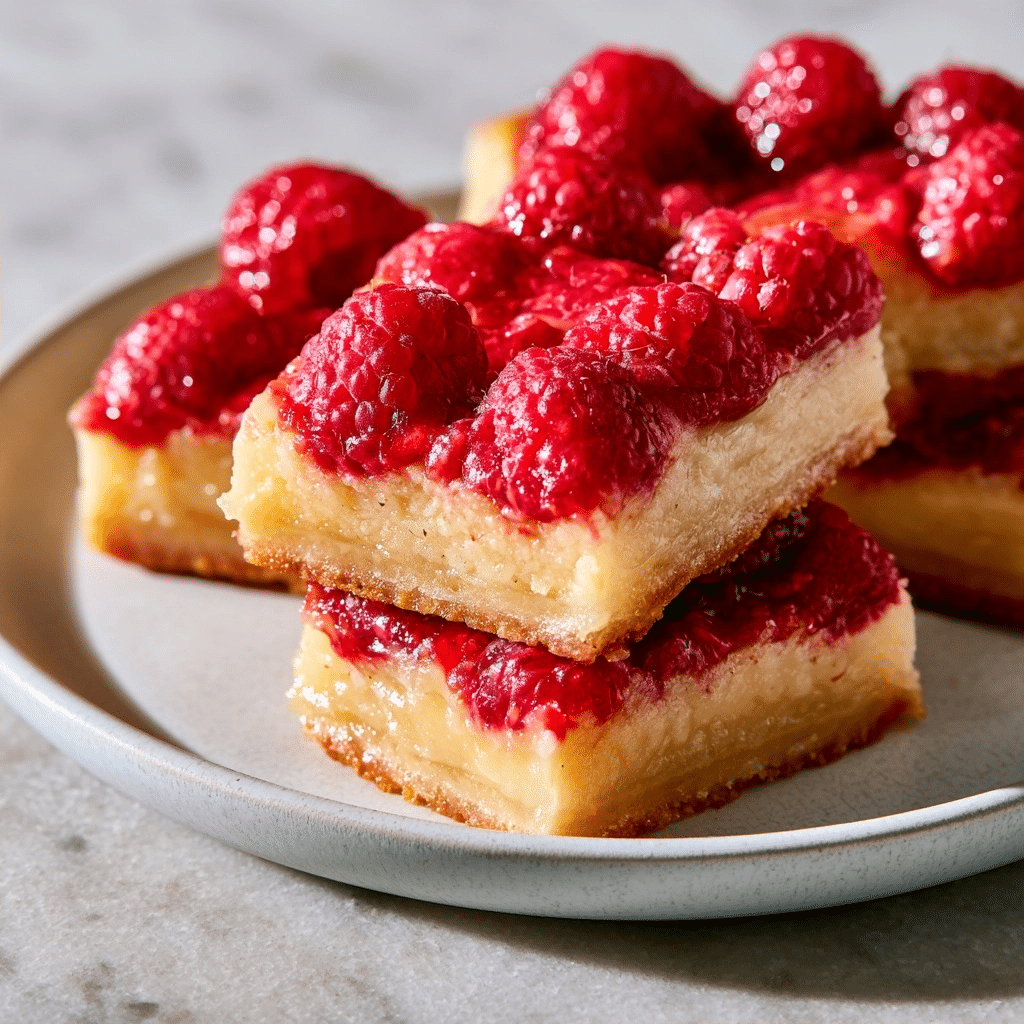 Perfect Lemon Raspberry Bars: A Zesty Summer Treat