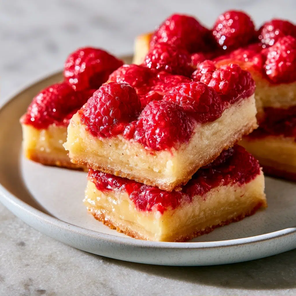 Perfect Lemon Raspberry Bars: A Zesty Summer Treat