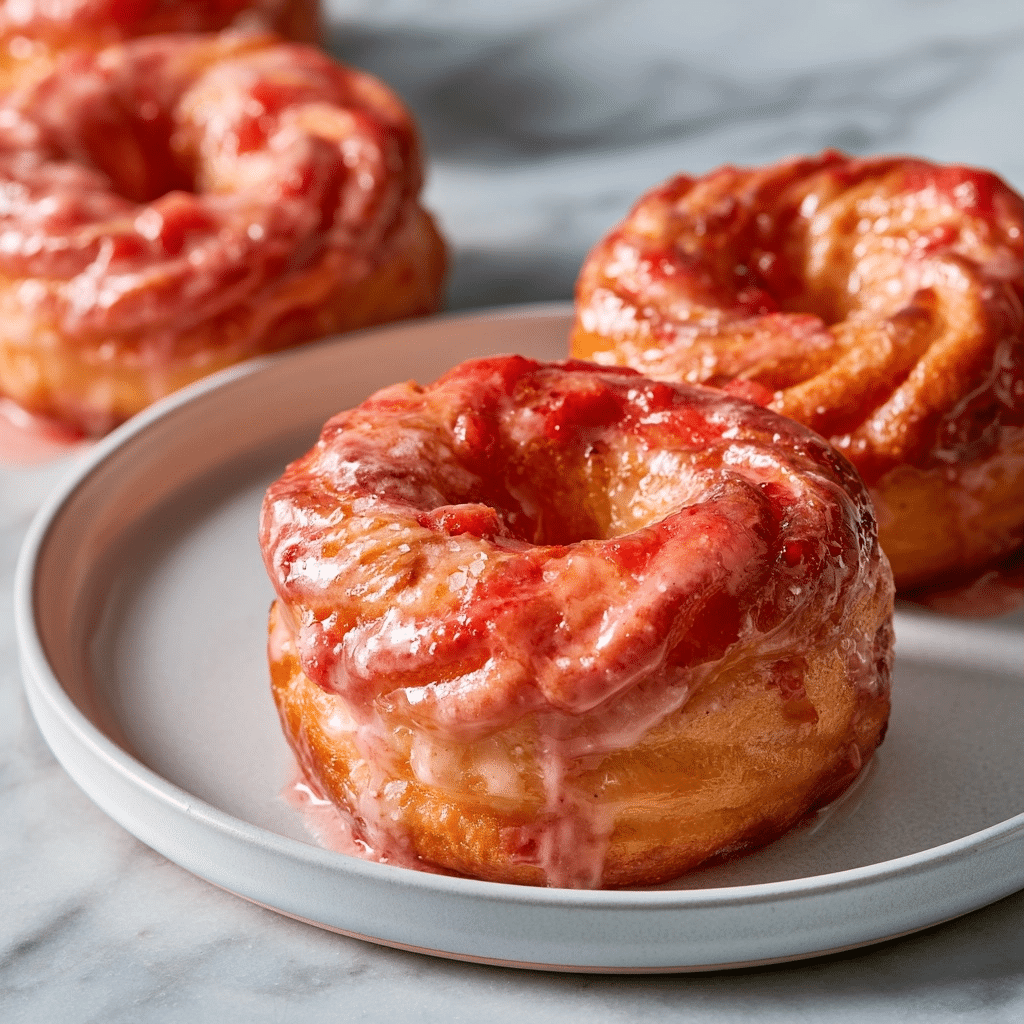Delicious Strawberry Glazed French Crullers: Perfect Recipe