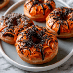 Perfect Halloween Donuts: Easy Homemade Spider Web Treats