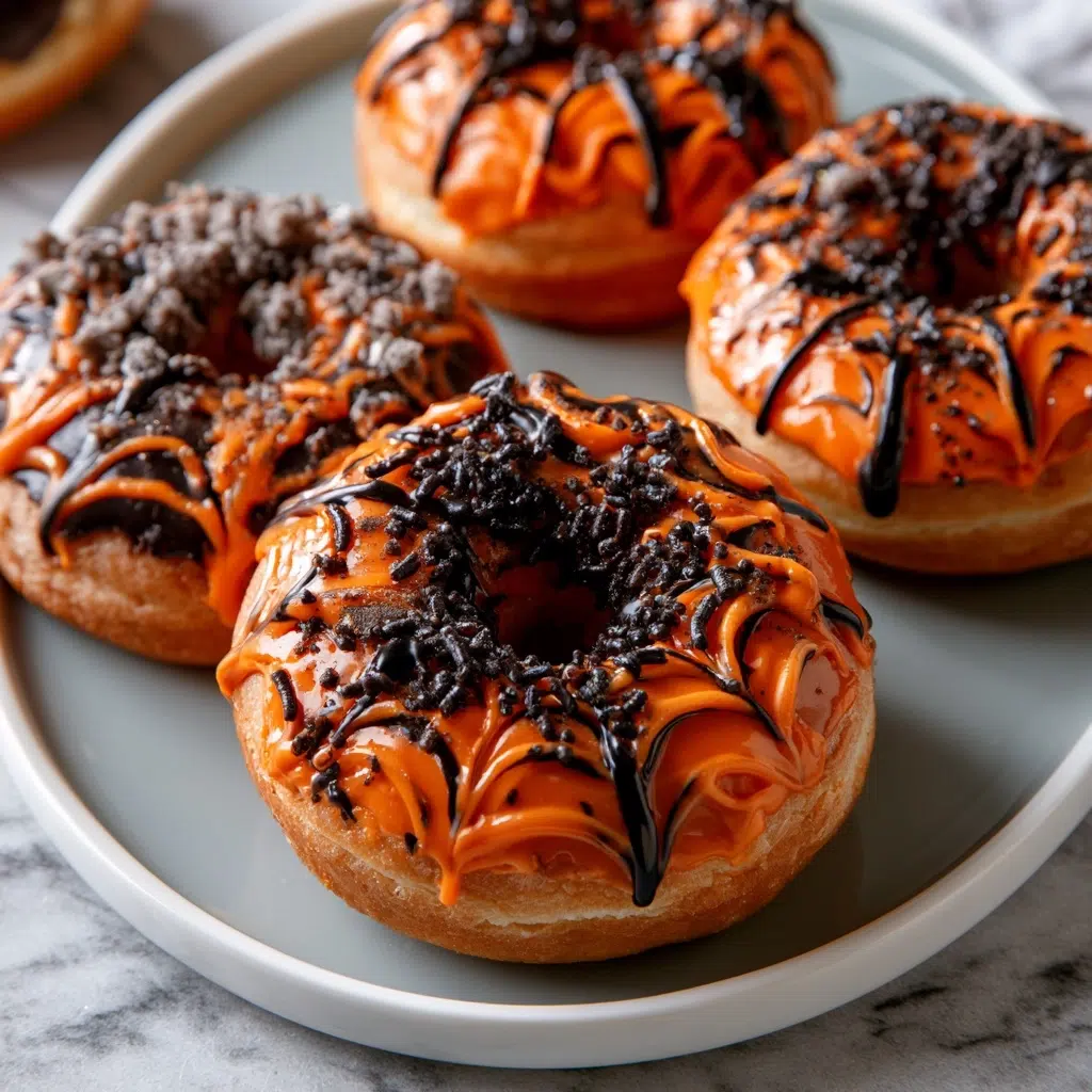 Perfect Halloween Donuts: Easy Homemade Spider Web Treats